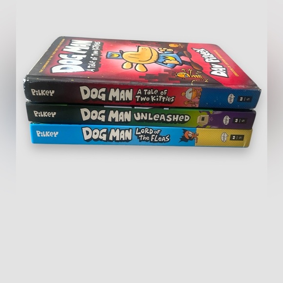 Lot of 5 Kids Books Dog Man Captain Underpants Grade School Scholastic Ages 7-12 - Picture 2 of 6